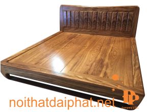 GIƯỜNG HƯƠNG XÁM CHÂN CONG