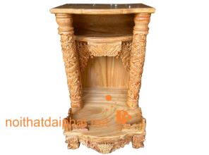 BÀN THỜ ÔNG ĐỊA TRỤ GÕ 2