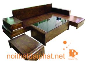 SALON GỖ HƯƠNG XÁM HIỆN ĐẠI