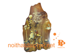 Tranh Thả Diều Gỗ Ghép