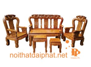 SALON CÁ GÕ ĐỎ C10