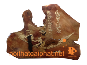 Tranh Lòng Mẹ Gỗ Ghép