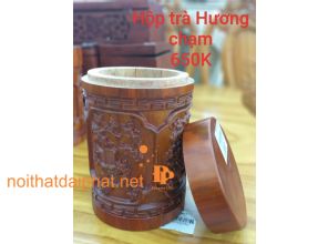 HỘP TRÀ HƯƠNG CHẠM
