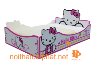 Giường Đơn Hello Kitty
