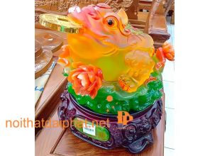 TƯỢNG CÓC ĐÁ XOAY