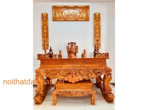 COMBO SẬP THỜ BỘ LIỄN GỎ ĐỎ 2