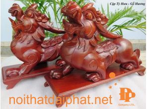 TƯỢNG TỲ HƯƠU GỖ HƯƠNG 30CM