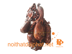 Tượng Bầu Bí Gỗ Hương