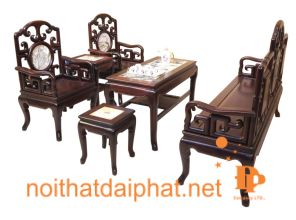 SALON GỖ GỤ 03