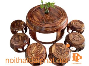 SALON THÚNG TRỐNG GỖ CẨM