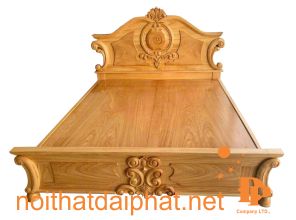 GIƯỜNG PHÀN GÕ LÁ TÂY CÁCH ĐIỆU