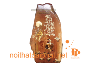 Tranh Cưỡi Trâu MS1 Gỗ Ghép
