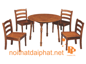 BÀN TRÀ D012 4 GHẾ