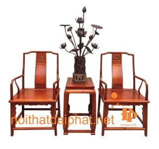 BÀN TRÀ GỖ HƯƠNG 2 GHẾ