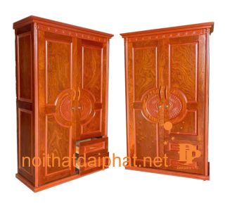TỦ ÁO GHÉP PHỦ XOAN 1M2