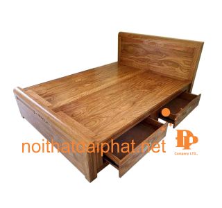 GIƯỜNG PHẢN HƯƠNG XÁM HỘC KÉO