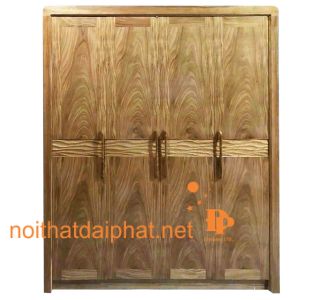 TỦ ÁO HƯƠNG XÁM 4 CÁNH 01