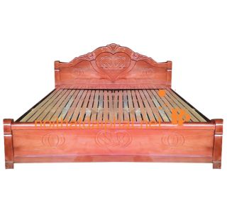 GIƯỜNG VẠT TRÁI TIM XOAN ĐÀO