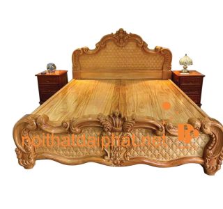 GIƯỜNG PHẢN GỖ GÕ ĐỎ 1