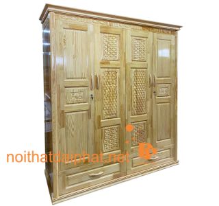 TỦ ÁO THÔNG GHÉP 4 CÁNH