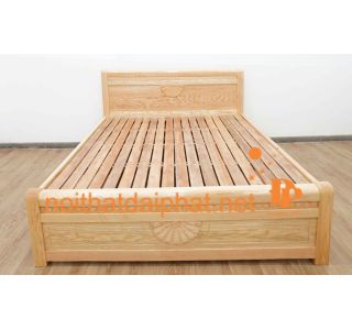 GIƯỜNG VẠT GỖ SỒI