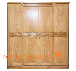 TỦ ÁO GÕ 4 CÁNH 05