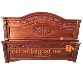 GIƯỜNG GỖ XOAN ĐÀO ĐÚC TRUC