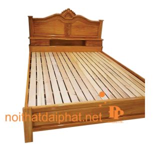 GIƯỜNG VẠT SÒ GÕ ĐỎ