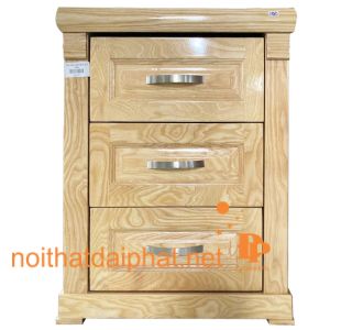 TỦ ĐẦU GIƯỜNG GỖ SỒI 3 NGĂN