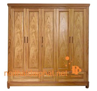 TỦ ÁO GÕ 4 CÁNH 06