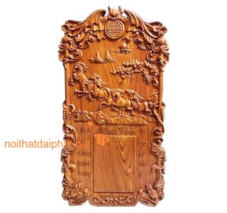 ĐỐC LỊCH GỖ MÃ ĐÁO THÀNH CÔNG