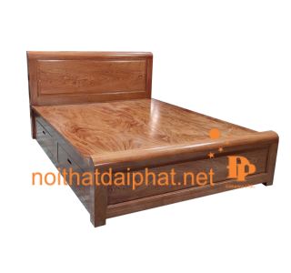 GIƯỜNG PHẢN GỖ CẨM HỘC KÉO 
