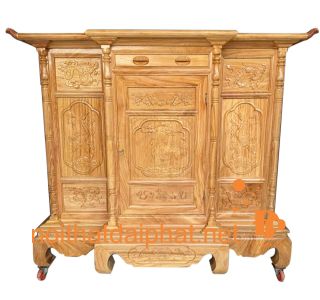 TỦ THỜ LỒI GÕ 1M53