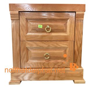 TỦ ĐẦU GIƯỜNG GỖ SỒI 01