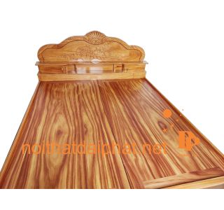 GIƯỜNG PHẢN SÒ GỖ GÕ ĐỎ