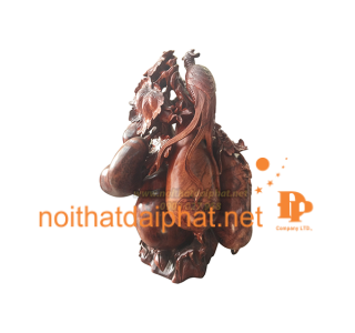 Tượng Bầu Bí Gỗ Hương