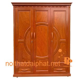 TỦ ÁO GHÉP PHỦ XOAN 3 CÁNH 01