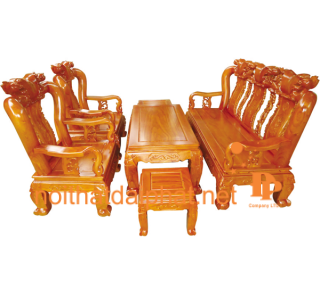 Bộ Salon Tay 10 Đào Gõ bao lam