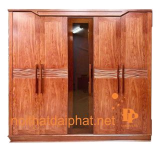 TỦ ÁO HƯƠNG ĐÁ 5 CÁNH KIẾNG