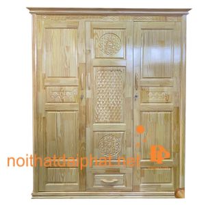 TỦ ÁO THÔNG GHÉP 3 CÁNH B