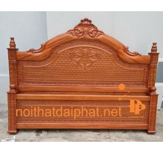 GIƯỜNG GỖ XOAN ĐÀO 4