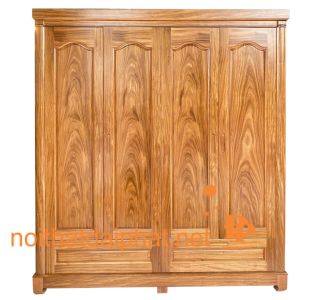 TỦ ÁO HƯƠNG XÁM 4 CÁNH 02