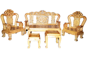 Salon Tay 12 Rồng Gõ